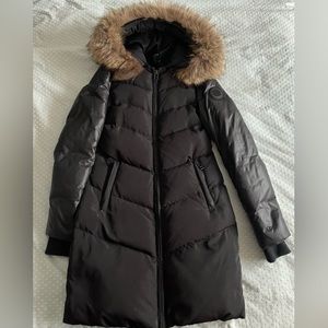 Rudsak Down & Feather filled, Racoon Fur Winter Jacket